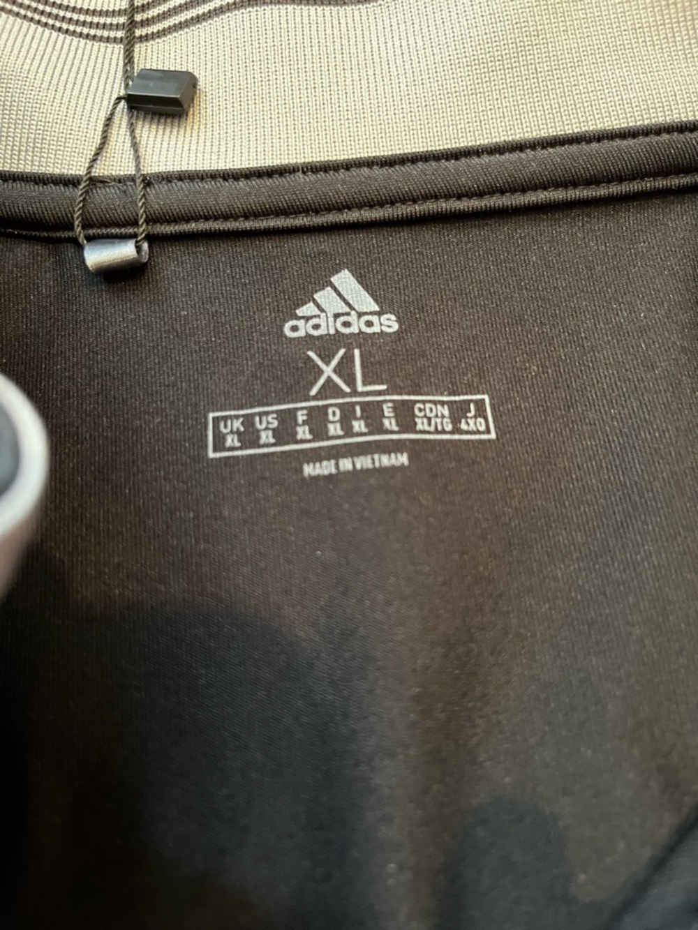 adidas Black Athletic Pullover Top - Picture 4 of 11